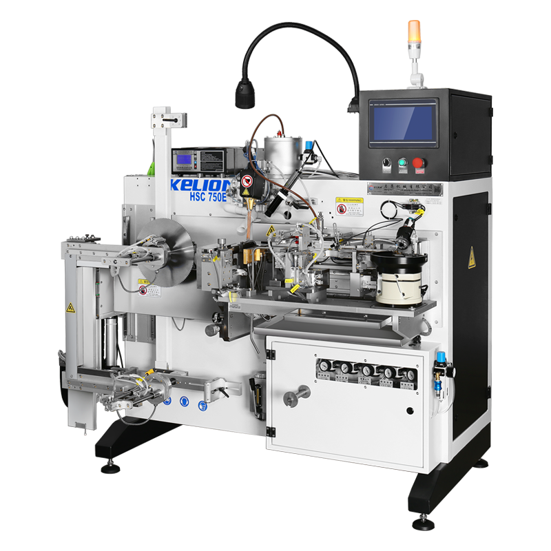 CNC automatic brazing machine with strap solder for cermet tipped metal